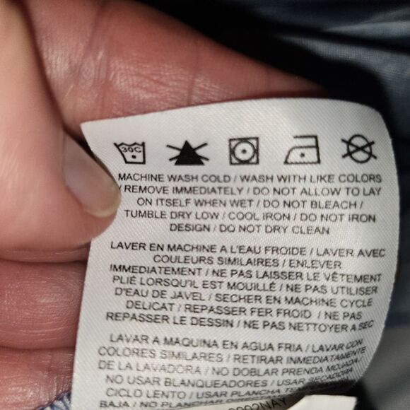 NIKE GOLF Men's Dri-Fit Standard Fit Polo Shirt Size XL Gray Blue Striped - Picture 8 of 9